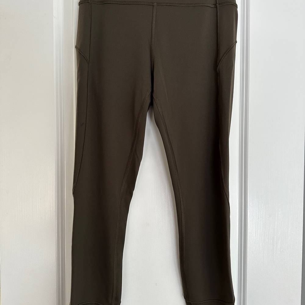lululemon athletica Olive Green Leggings size 8